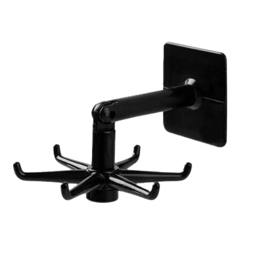 Gancho Multiusos Giratorio 360° –gancho vertical abatible, 6 garras montado en la pared de la cocina, impermeable - Organización sin Límites - Boom Shop