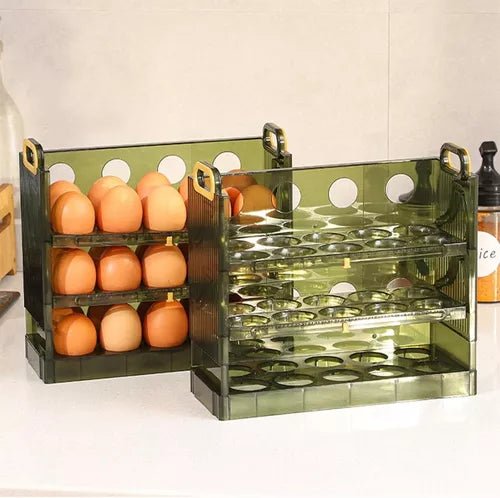 Caja de almacenamiento de huevos para tu Hogar, organizador para refrigerador, contenedores de alimentos, estuche protector para mantenimiento fresco de huevos, bandeja dispensadora, cajas de almacenamiento de cocinaContenedor de Cocina - Boom Shop