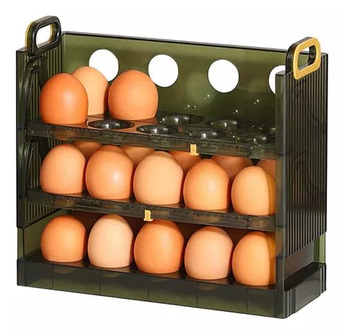 Caja de almacenamiento de huevos para tu Hogar, organizador para refrigerador, contenedores de alimentos, estuche protector para mantenimiento fresco de huevos, bandeja dispensadora, cajas de almacenamiento de cocinaContenedor de Cocina - Boom Shop