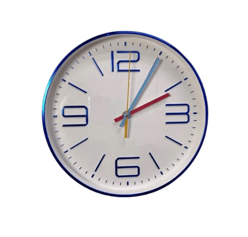 Hogar moderno con el Reloj de Pared Minimalista – Diseño Elegante de 30 cm para Decoración de Hogar u Oficina - Boom Shop